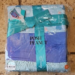 Posh Peanut Disney Frozen Elsa Anna Castle Bamboo Blanket New In Bag
